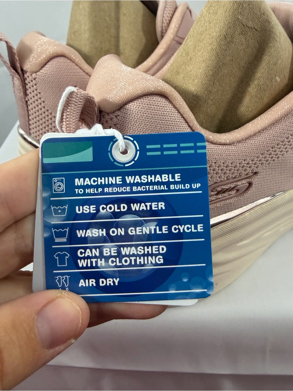 NWT BOBS From Skechers Women’s Size 8.5 Light Pink Athletic Sneakers - Picture 4 of 10